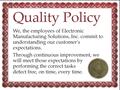 EMS Quality Policy