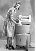 old fashioned washing machine