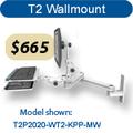 Titan wall arm for LCD monitor and keyboards