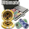 Ultimate Poker Chip Set with Aluminum Case - 1000 Piece