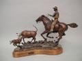 bronze sculpture of western and cowboy bronzes by western bronze sculptor don beck
