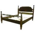 Cherry Tall Federal Cannonball Bed