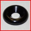 25mm x 8mm Black Anodized Button.