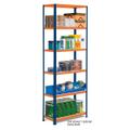 METAL POINT 2 Steel Shelving Unit with particle board Shelves