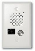 VIK-E-50-WH - White Compact Entry Phone w/ Color Video Camera
