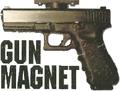 Quick Draw Gun Magnets can be mounted onto any surface that can support 10 pounds or more