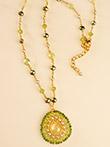 Handmade Jewelry, handmade pendant, handmade mandala