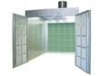 industrial spray booth for paint powercoating