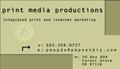 Print Media Productions