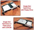 Single Slot Hard Drive with Floppy Drive | Single Slot Hard Drive or Flash Drive with CDROM
