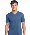 Young Mens Textured Notch Crew Tee
