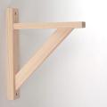 Straight 10 Wood Shelf Bracket