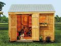 Storage sheds are used for backyard storage, poolhouses, ballfield storage and more.