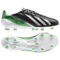 adidas  F50 adiZero Leather TRX FG Soccer Shoes (Black/Zest)