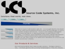 Website Snapshot of Source Code Systems, Inc.