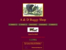 Website Snapshot of A & D Buggy Shop