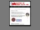 Website Snapshot of AAA ELECTRIC OF TERRE HAUTE INC
