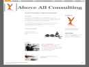 Website Snapshot of ABOVE ALL CONSULTING, INC