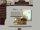 Website Snapshot of Lewis Custom Cabinets
