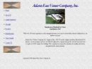Website Snapshot of Adams Face Veneer Co., Inc.