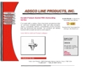 Website Snapshot of Adsco Line Products Inc