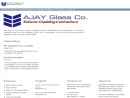 Website Snapshot of AJAY GLASS & MIRROR CO INC