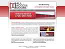 Website Snapshot of All Access Doors, Inc