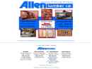 Website Snapshot of Allen Lumber Co.