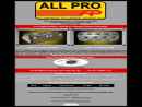 Website Snapshot of All-Pro Aluminum Cylinder Heads, Inc.