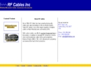 Website Snapshot of RF Cables Inc; (Radio Frequency Cables Inc;)