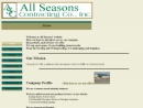 Website Snapshot of ALL SEASONS INSULATION CO INC