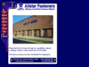 Website Snapshot of Allstar Fasteners