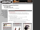 Website Snapshot of ALPHA MUSIC, INC.