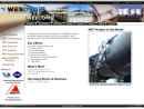 Website Snapshot of Amdata Ultrasonic NDT Technology