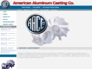 Website Snapshot of American Aluminum Casting Co.