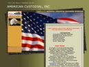 Website Snapshot of AMERICAN CUSTODIAL, INC.