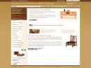 Website Snapshot of Amish Furniture Home
