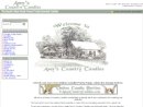 Website Snapshot of Amy's Country Candles