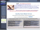 Website Snapshot of Anza Knives