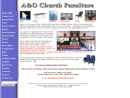 Website Snapshot of A & O CHURCH FURNITURE INC