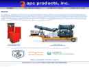 Website Snapshot of AIR POLLUTION CONTROL PRODUCTS, INC