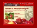 Website Snapshot of Apple Hill Orchards