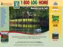 Website Snapshot of Appalachian Log Structures, Inc.