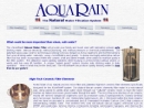 Website Snapshot of Aqua Rain Inc