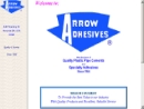 Website Snapshot of Arrow Adhesives Co.