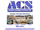 Website Snapshot of Atlanta Casework Systems, Inc.