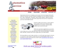 Website Snapshot of Automotive Service Co.