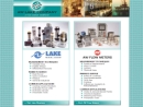 Website Snapshot of AW-Lake Company