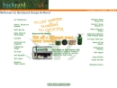 Website Snapshot of Backyard Soaps & More
