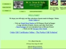 Website Snapshot of W A Bean & Sons Inc